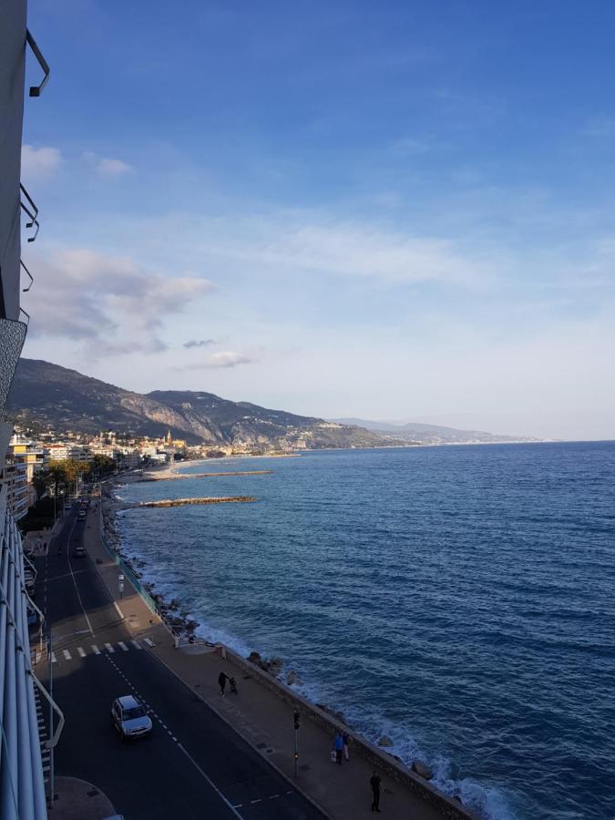 Menton Front Bord De Mer Cote D'Azur Florentina Sea View French Riviera Proche Monaco Montecarlo Superb Studio 外观 照片