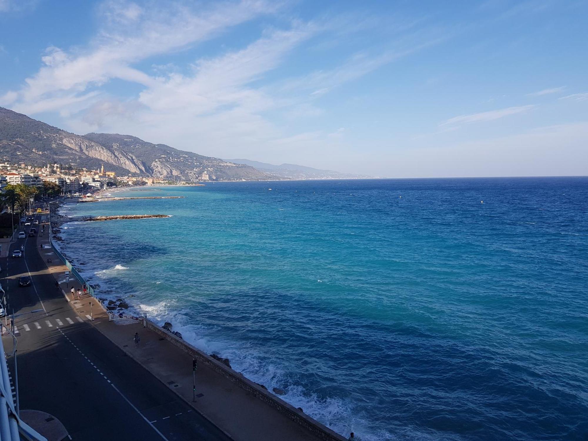 Menton Front Bord De Mer Cote D'Azur Florentina Sea View French Riviera Proche Monaco Montecarlo Superb Studio 外观 照片