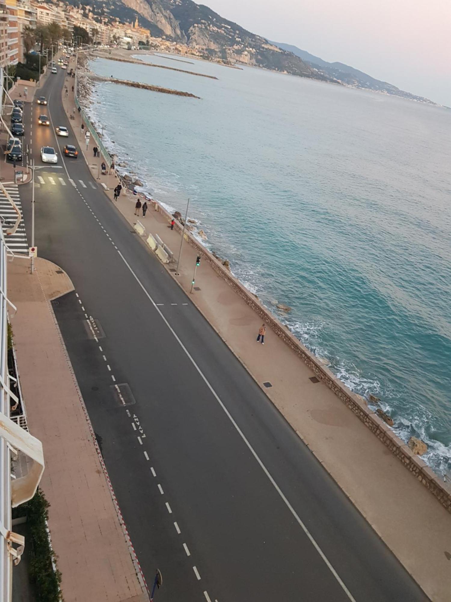 Menton Front Bord De Mer Cote D'Azur Florentina Sea View French Riviera Proche Monaco Montecarlo Superb Studio 外观 照片